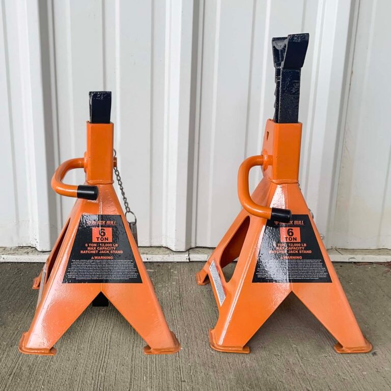 6 Ton Jack Stands - Heavy Duty Safety Stands