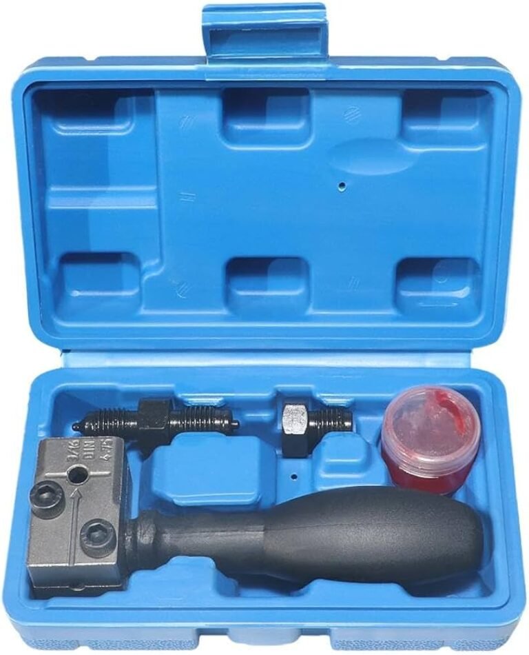 Double Flaring Tool & Brake Line Kit for Professional Automotive Repair