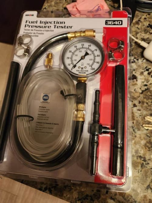 Fuel Pressure Test Kit - Professional Diagnostic and Line Disconnect Tools