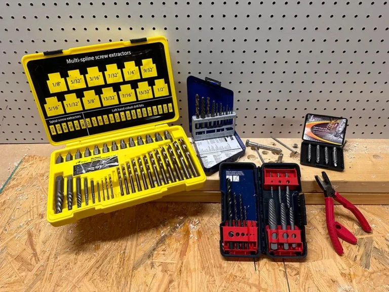 OEM Tools Screw Extractor Set - Complete Bolt & Stud Removal Kit