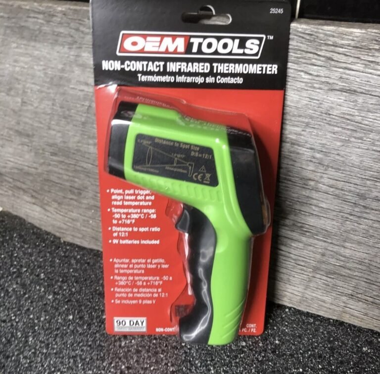 OEM Tools Infrared Thermometer - Non-Contact Digital Temperature Measurement